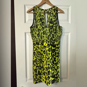 Women’s leopard print dress NEON